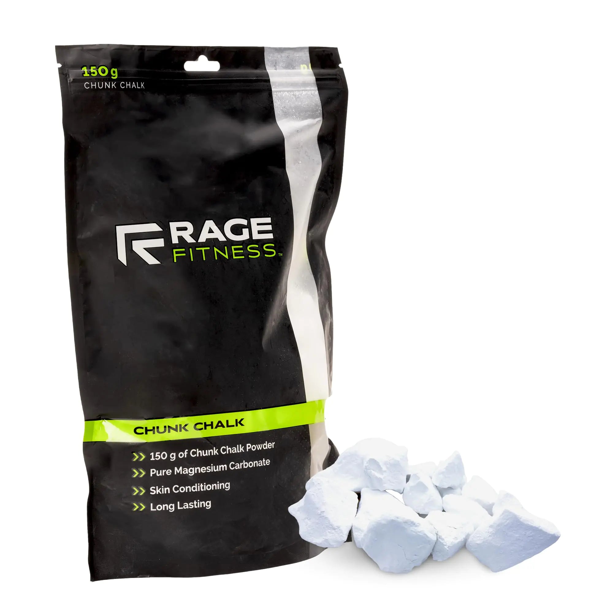 Rage Fitness Chunk Chalk Gym Chalk Magnesium Carbonate Athletic Chalk for Excellent Grip Gym Workout Grip Chalk Weightlifting Gymnastics