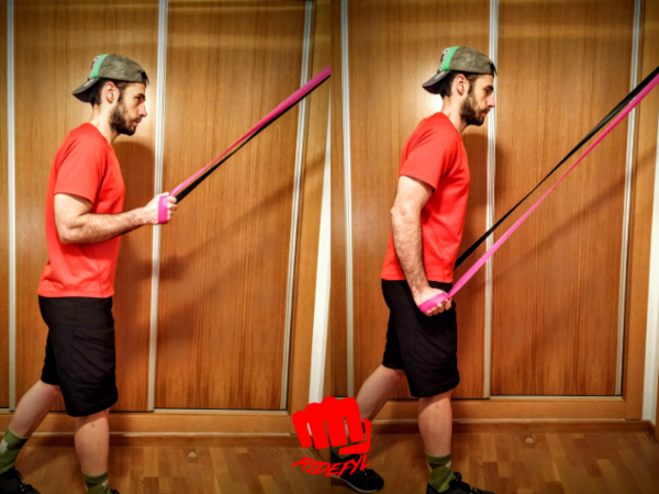 Bandas Elásticas de Resistencia para Entrenamiento - Set Profesional para Fitness, Yoga y Ejercicio en Casa