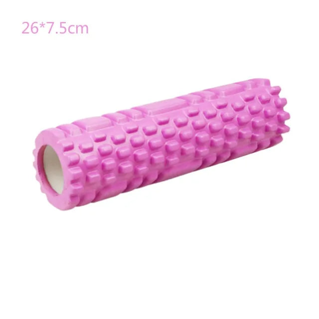 Rodillo de Espuma para Yoga y Fitness - Foam Roller Profesional para Masaje Muscular